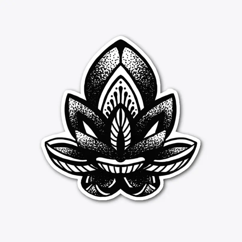 Pointilism Lotus